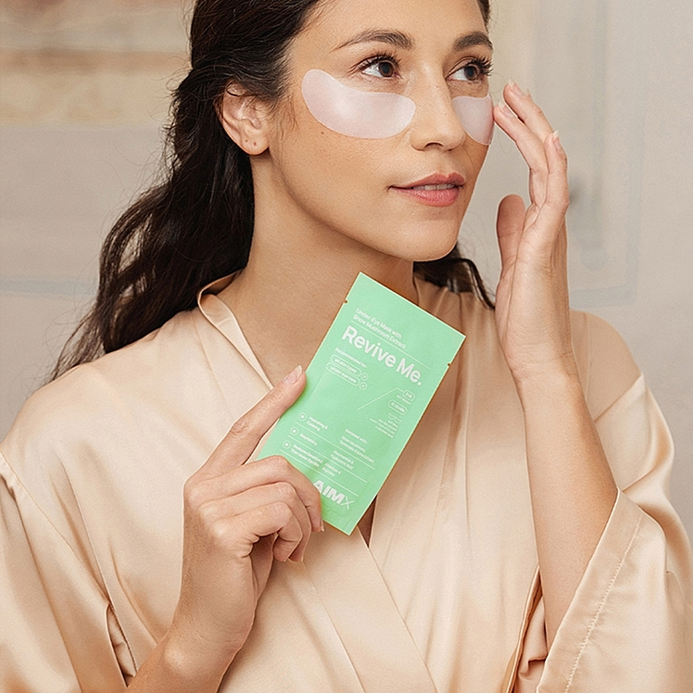 AIMX Revive Me Under Eye Mask With Hyaluron 5*5ml - Патчі під очі - фото №2 AIMX Revive Me Under Eye Mask With Hyaluron 5*5ml - Патчі під очі - фото №2