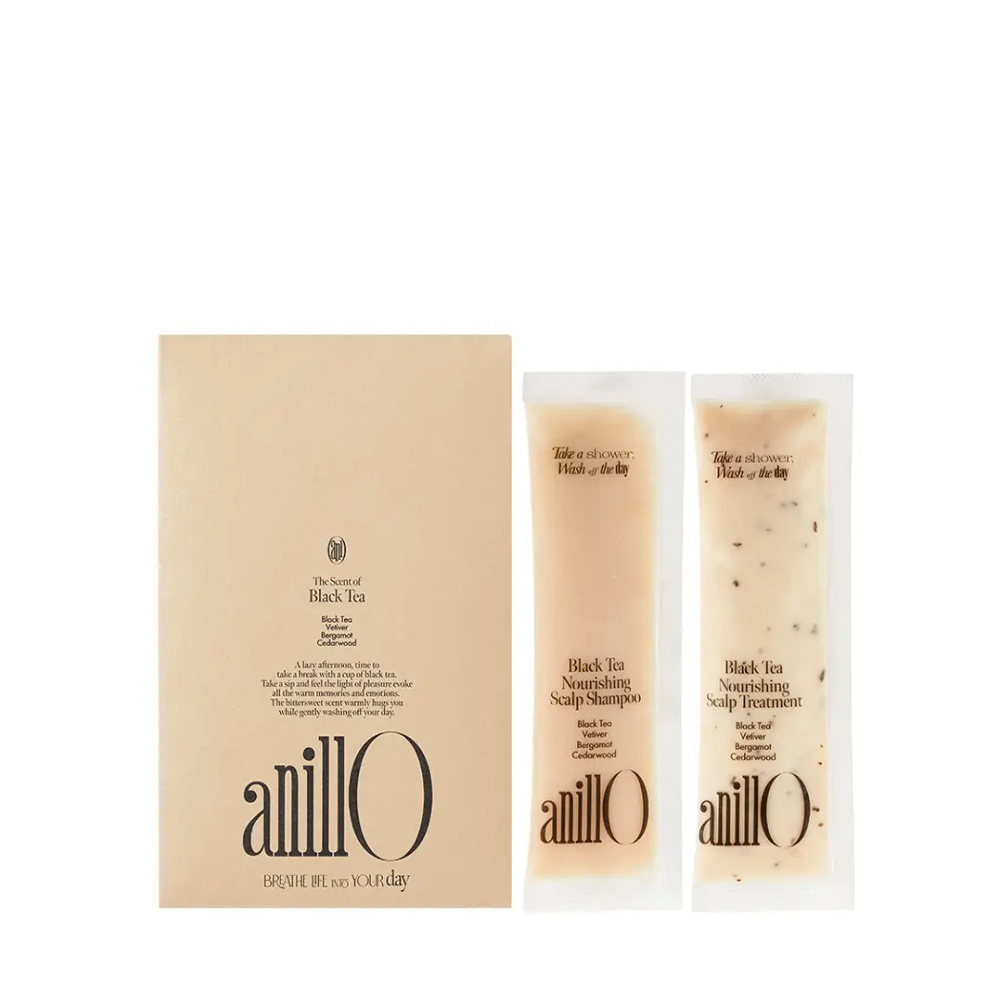 ANILLO Black Tea Nourishing Kit 2 шт*5 мл - Тестери засобів ANILLO Black Tea Nourishing Kit 2 шт*5 мл - Тестери засобів