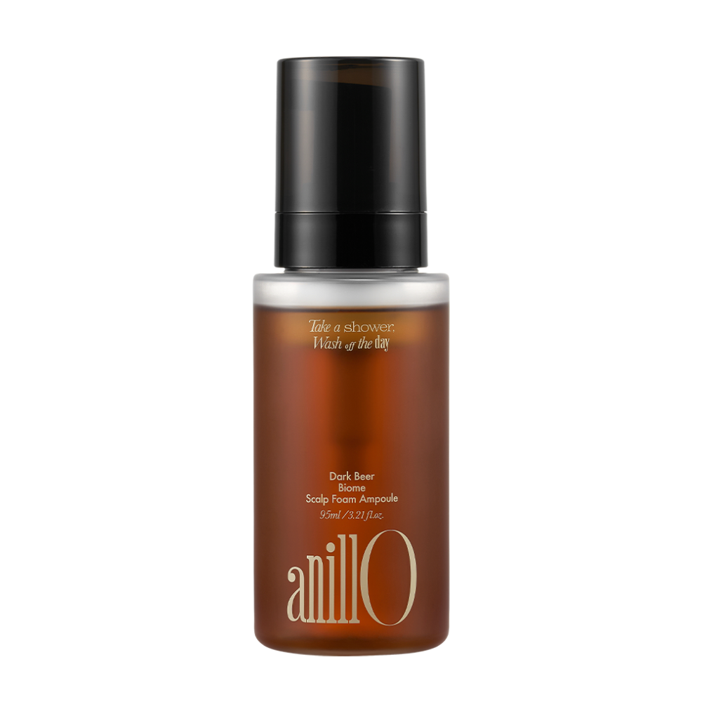 ANILLO Dark Beer Biome Scalp Foam Ampoule 95ml - Укріплюючий засіб для шкіри голови