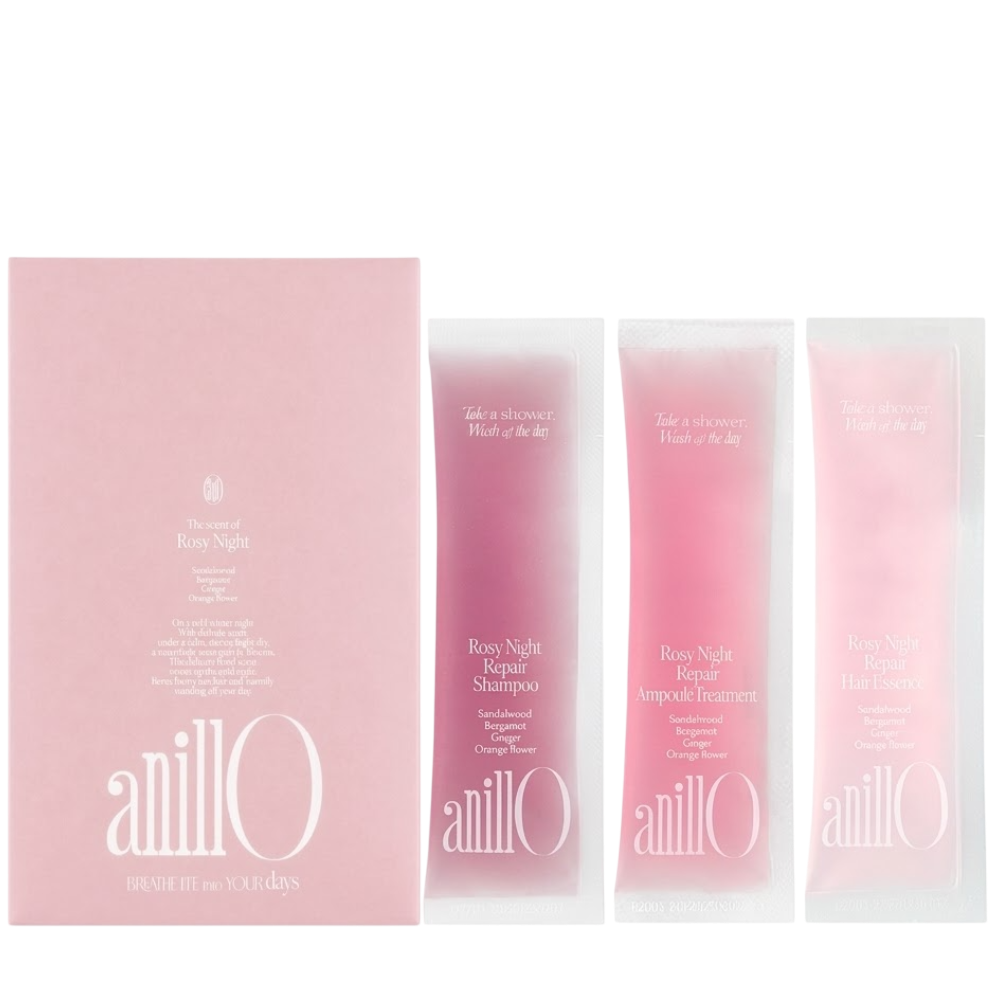 ANILLO Rosy Night Repair Kit 3 шт*5 мл - Тестери засобів ANILLO Rosy Night Repair Kit 3 шт*5 мл - Тестери засобів