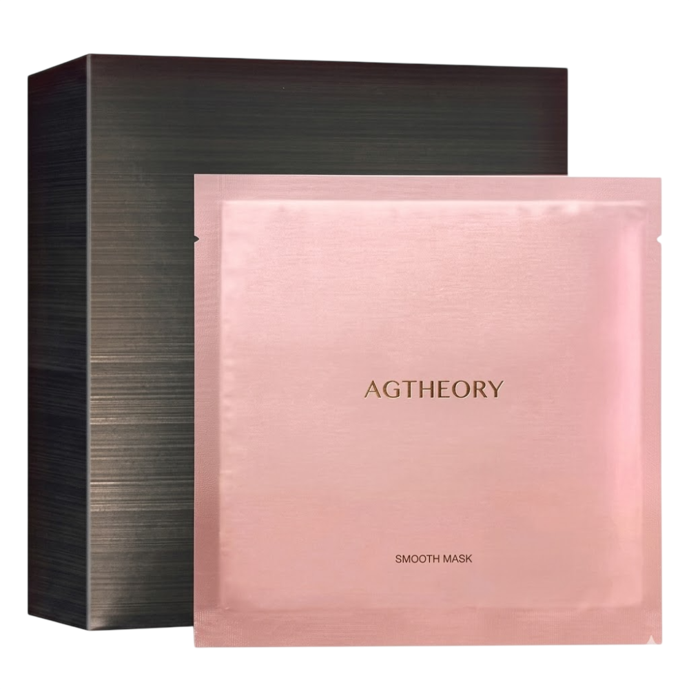 AXXZIA AGTheory Smooth Face Mask 5шт - Омолоджуюча тканинна маска з антиглікаційним ефектом - фото №4