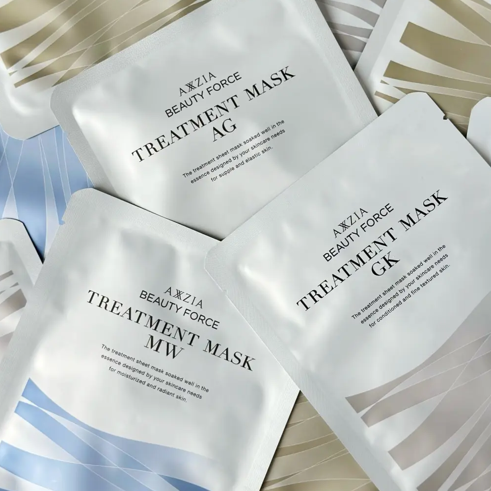 AXXZIA Beauty Force Treatment Mask MW 7шт - Зволожувальна маска для сяйва, освітлення та відновлення шкіри - фото №2 AXXZIA Beauty Force Treatment Mask MW 7шт - Зволожувальна маска для сяйва, освітлення та відновлення шкіри - фото №2