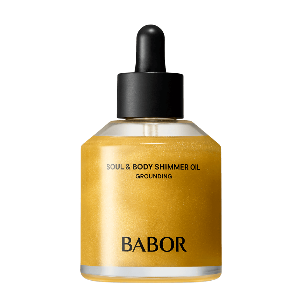 BABOR Soul & Body Shimmer Oil Grounding 100ml - Олія для тіла з шиммером з нішевим ароматом “Граундінг”