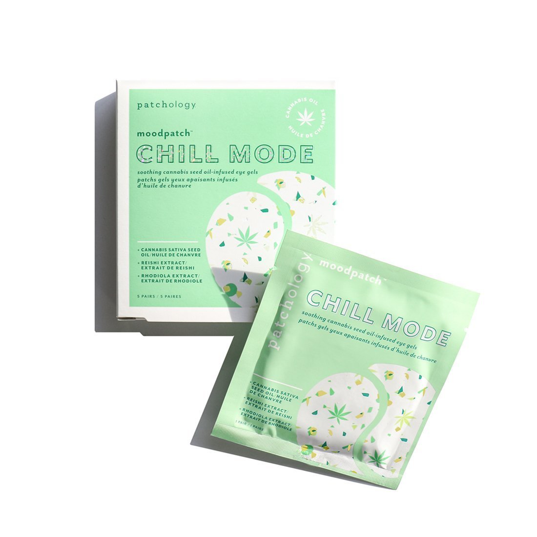Patchology Пом'якшувальні патчі moodpatch ™ Chill Mode Eye Gels (5 пар) Patchology Пом'якшувальні патчі moodpatch ™ Chill Mode Eye Gels (5 пар)