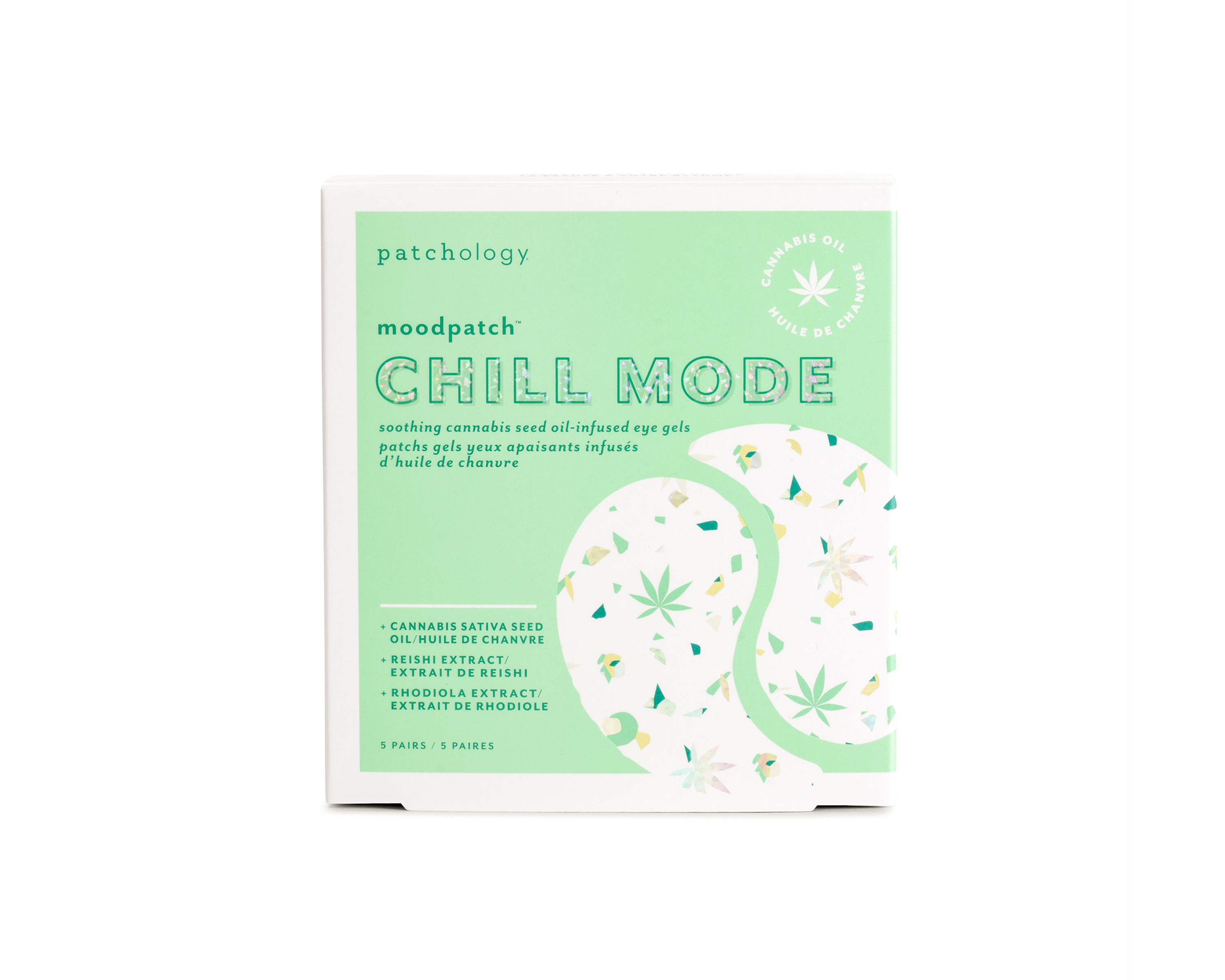 Patchology Пом'якшувальні патчі moodpatch ™ Chill Mode Eye Gels (5 пар) - фото №1 Patchology Пом'якшувальні патчі moodpatch ™ Chill Mode Eye Gels (5 пар) - фото №1