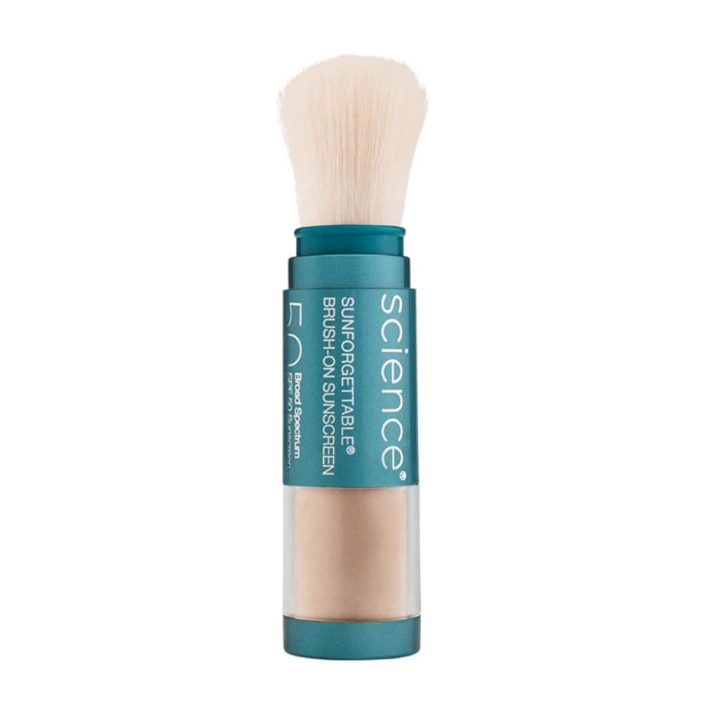 Colorescience Sunforgettable® Total Protection SPF 50 Medium 6g - Сонцезахисна пудра з пензлем Colorescience Sunforgettable® Total Protection SPF 50 Medium 6g - Сонцезахисна пудра з пензлем