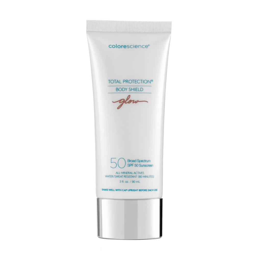 COLORESCIENCE Sunforgettable® Total ProtectionTM Body Shield Glow SPF 50 90ml – Сонцезахисний крем для тіла SPF 50