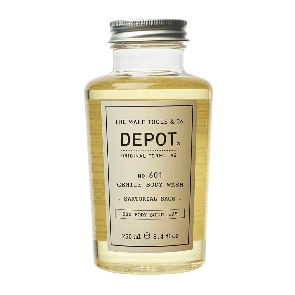DEPOT No.601 Gentle Body Wash Sartorial Sage 250ml - Гель для душу "Вишукана шавлія" DEPOT No.601 Gentle Body Wash Sartorial Sage 250ml - Гель для душу "Вишукана шавлія"