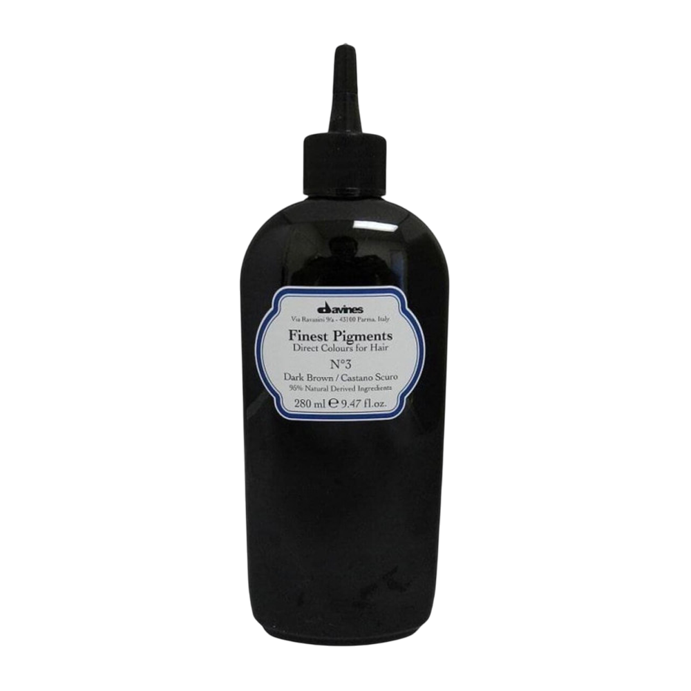 DAVINES Finest pigments N°3 Dark Brown 280ml - Безаміачний однокомпонентний засіб для тонування волосся "Темно-коричневий" DAVINES Finest pigments N°3 Dark Brown 280ml - Безаміачний однокомпонентний засіб для тонування волосся "Темно-коричневий"