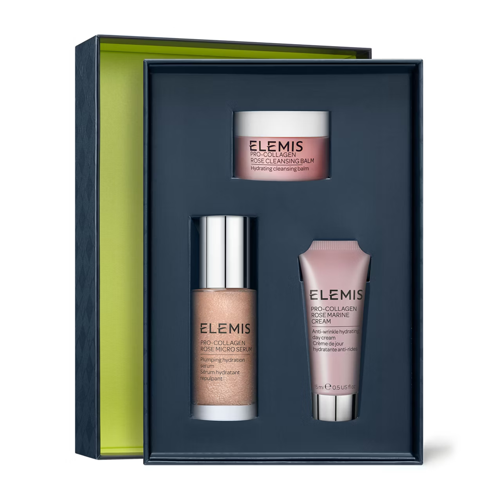 ELEMIS Kit: Pro-Collagen Rose Plumping Routine - Тріо для зволоження та заспокоєння шкіри з трояндою - фото №1 ELEMIS Kit: Pro-Collagen Rose Plumping Routine - Тріо для зволоження та заспокоєння шкіри з трояндою - фото №1