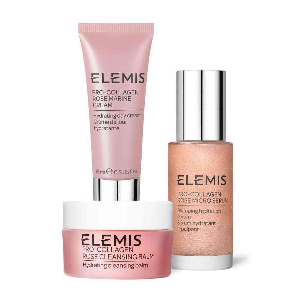 ELEMIS Kit: Pro-Collagen Rose Plumping Routine - Тріо для зволоження та заспокоєння шкіри з трояндою - фото №2 ELEMIS Kit: Pro-Collagen Rose Plumping Routine - Тріо для зволоження та заспокоєння шкіри з трояндою - фото №2