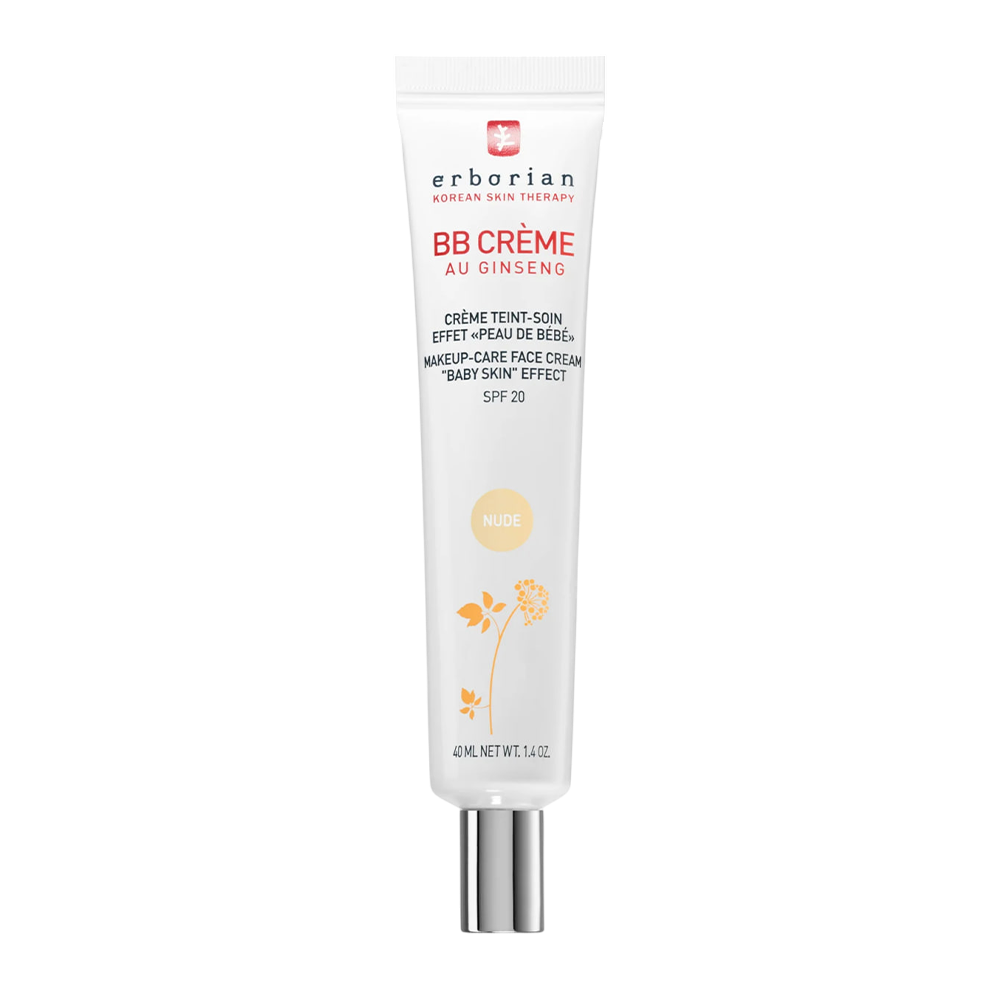 Erborian BB Cream Total Sheer Makeup-Care Face Cream 5in1 Nude 40 ml - BB Крем з тонуючим ефектом 5в1