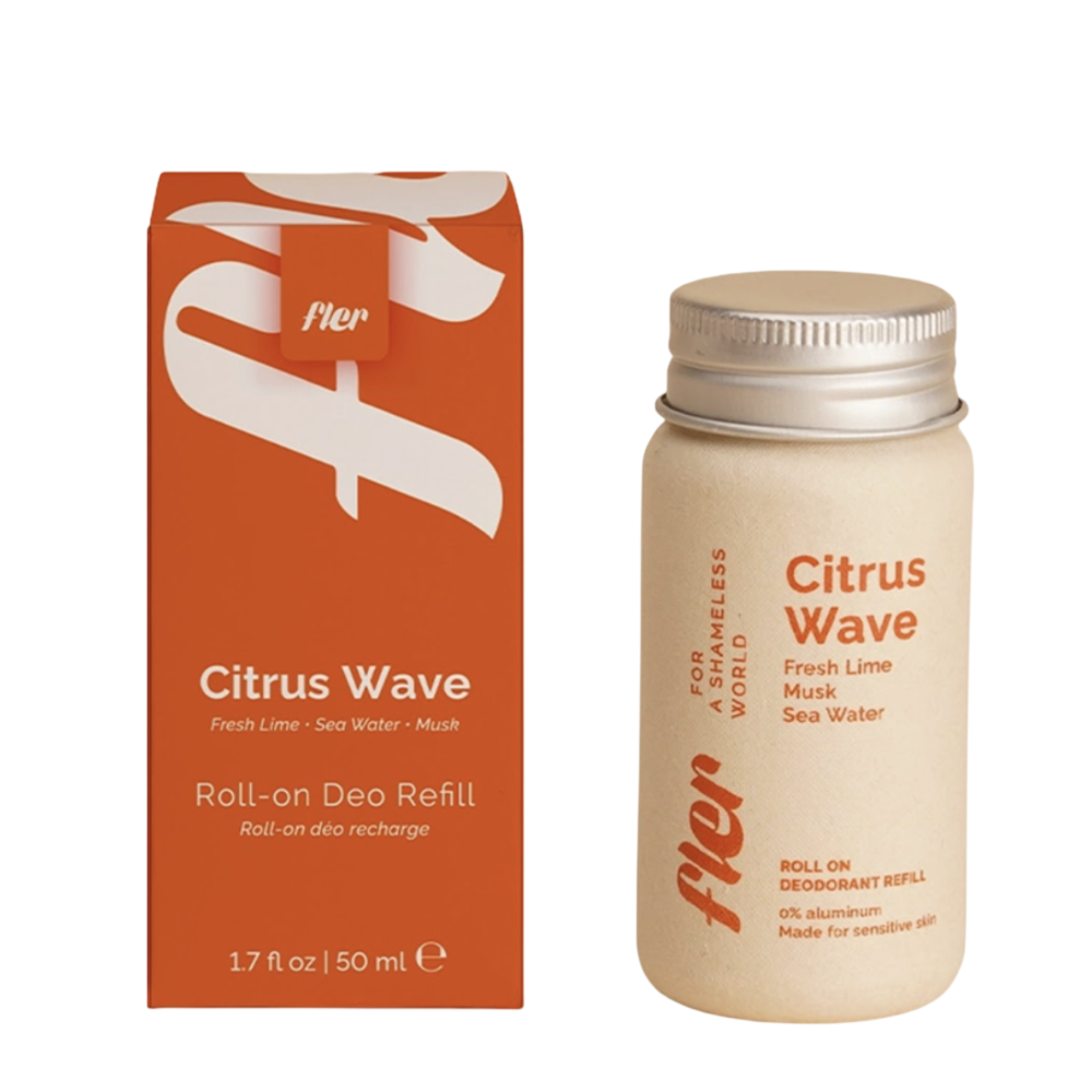 FLER Citrus Wave Deodorant Refill 50ml - Роликовий дезодорант (рефіл) FLER Citrus Wave Deodorant Refill 50ml - Роликовий дезодорант (рефіл)