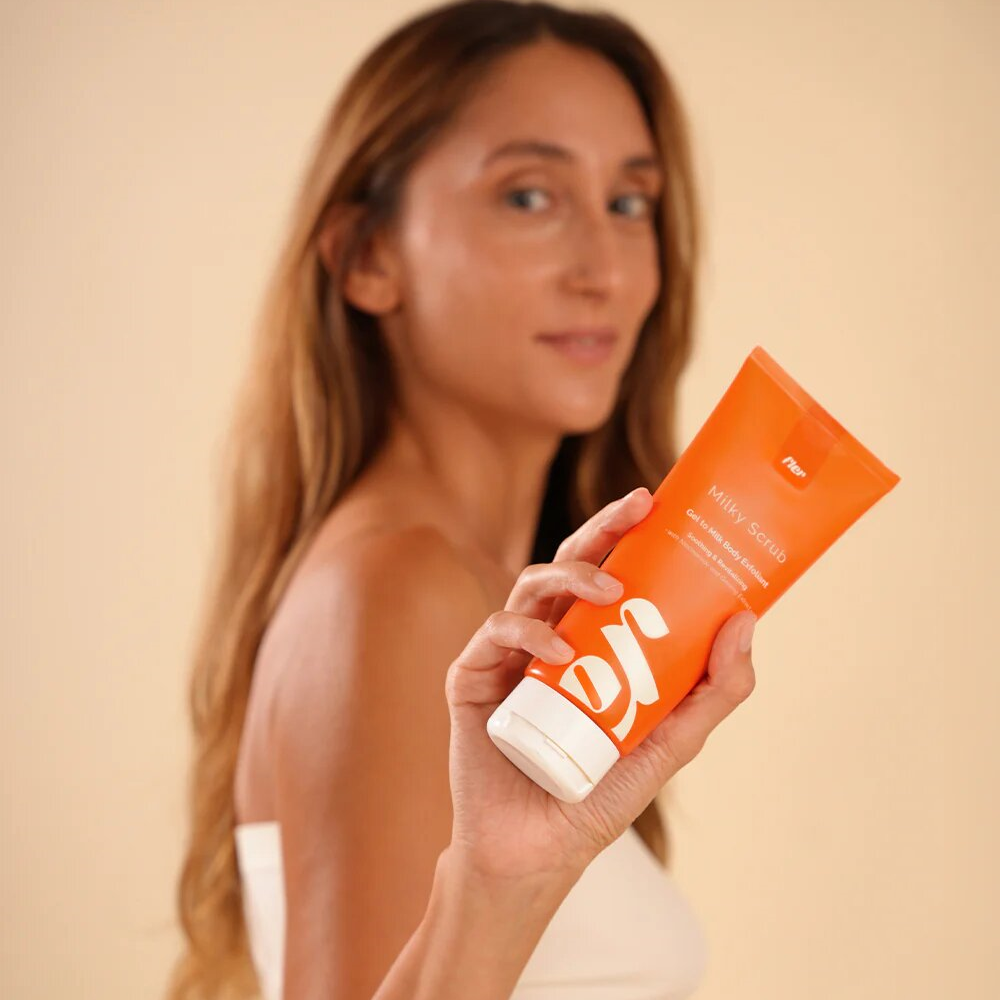 FLER Milky Scrub 200ml - Гель-скраб для тіла - фото №5