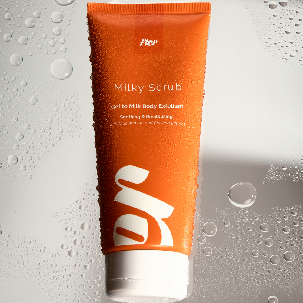 FLER Milky Scrub 200ml - Гель-скраб для тіла - фото №6
