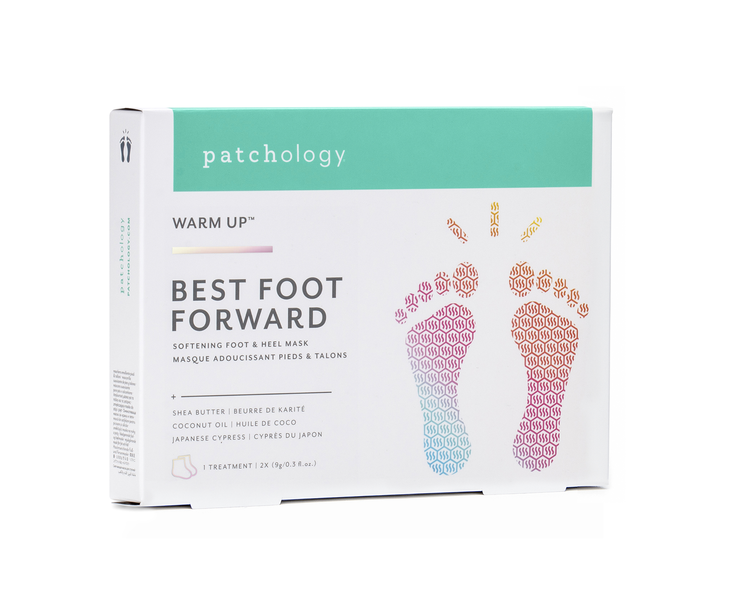 Patchology Набір поживних масок для ніг Best Foot Forward Mask 