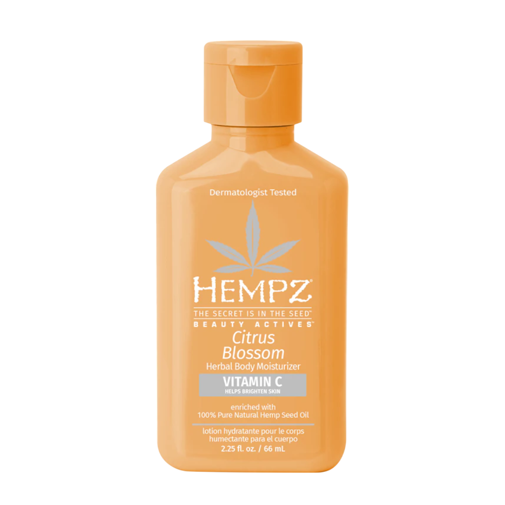 HEMPZ Beauty Actives Citrus Blossom Moisturizer 65ml - Молочко для тіла освітлююче з вітаміном С