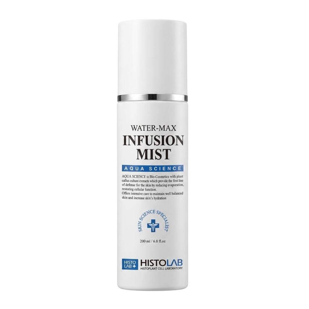 HISTOLAB Aqua Science Water-Max Infusion Mist 200ml - Зволожуюча пре-сироватка-тонік HISTOLAB Aqua Science Water-Max Infusion Mist 200ml - Зволожуюча пре-сироватка-тонік