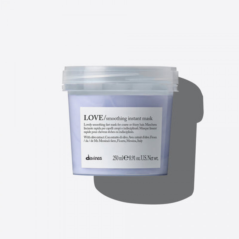 Маска для миттєвого розгладження LOVE Smoothing Instant Mask Davines Маска для миттєвого розгладження LOVE Smoothing Instant Mask Davines