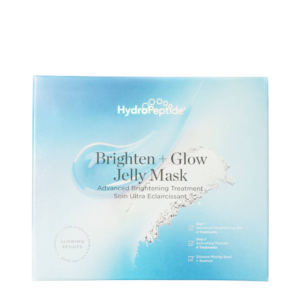 HYDROPEPTIDE Brighten+Glow Jelly Mask 4шт - Освітлювальна гелева маска-плівка HYDROPEPTIDE Brighten+Glow Jelly Mask 4шт - Освітлювальна гелева маска-плівка