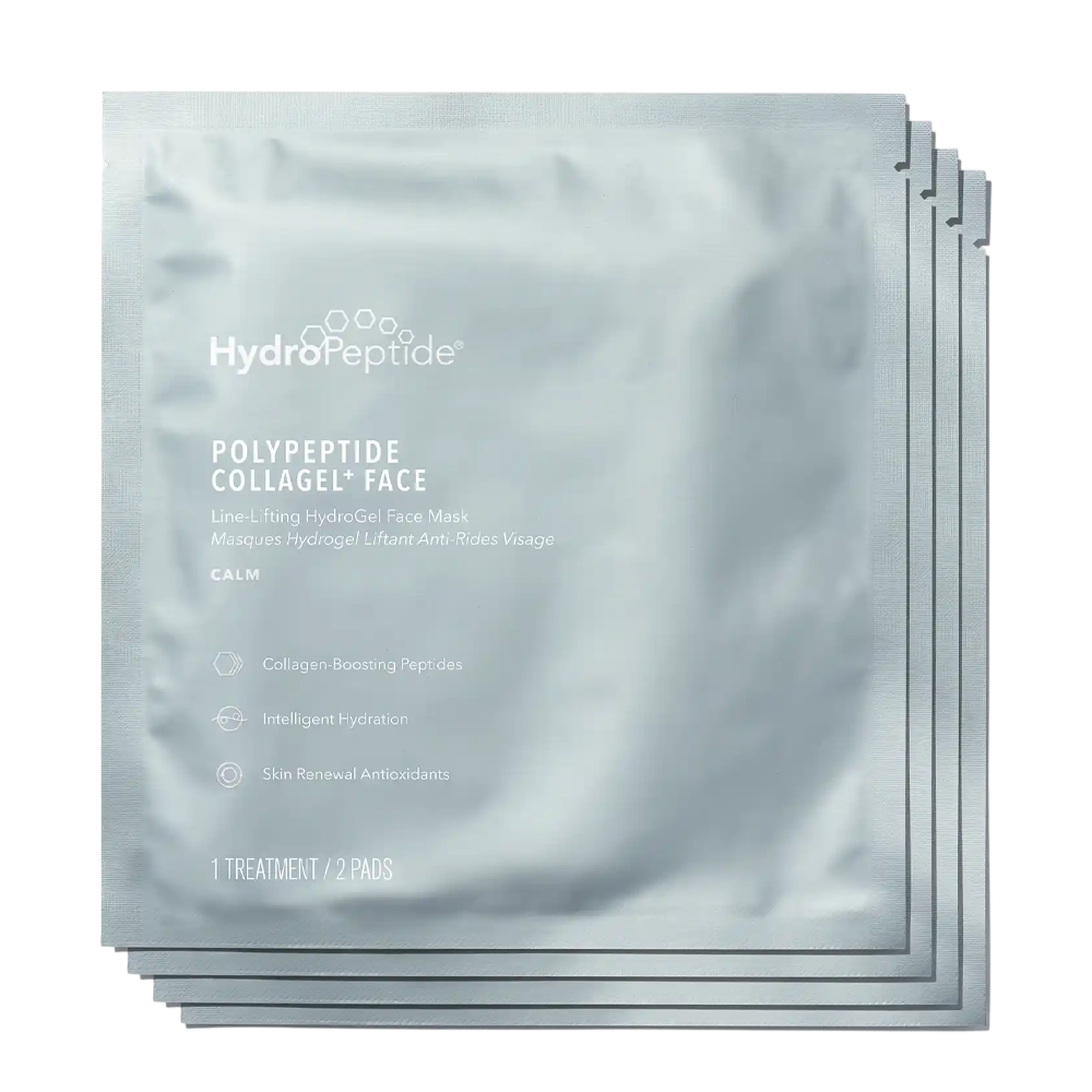 HYDROPEPTIDE Polypeptide Collagel Mask for Face 4 шт – Гідрогелева маска проти зморшок для обличчя - фото №1 HYDROPEPTIDE Polypeptide Collagel Mask for Face 4 шт – Гідрогелева маска проти зморшок для обличчя - фото №1
