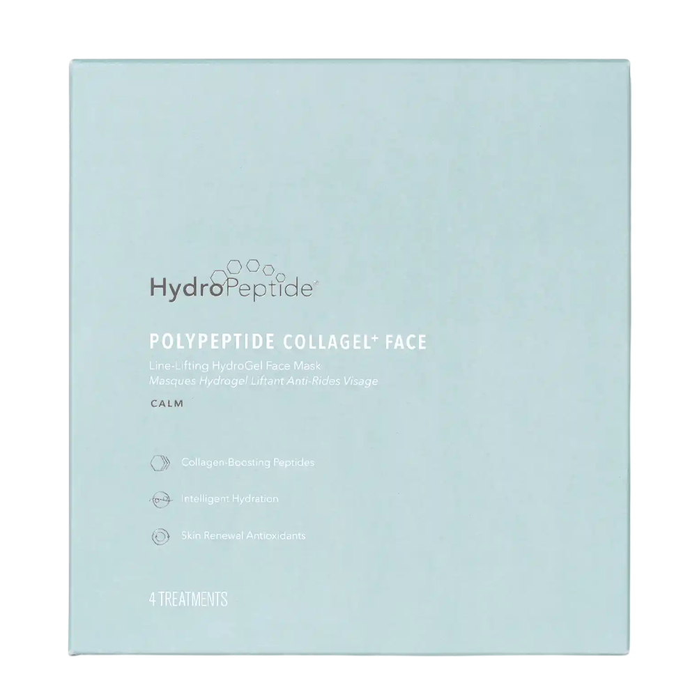 HYDROPEPTIDE Polypeptide Collagel Mask for Face 4 шт – Гідрогелева маска проти зморшок для обличчя HYDROPEPTIDE Polypeptide Collagel Mask for Face 4 шт – Гідрогелева маска проти зморшок для обличчя