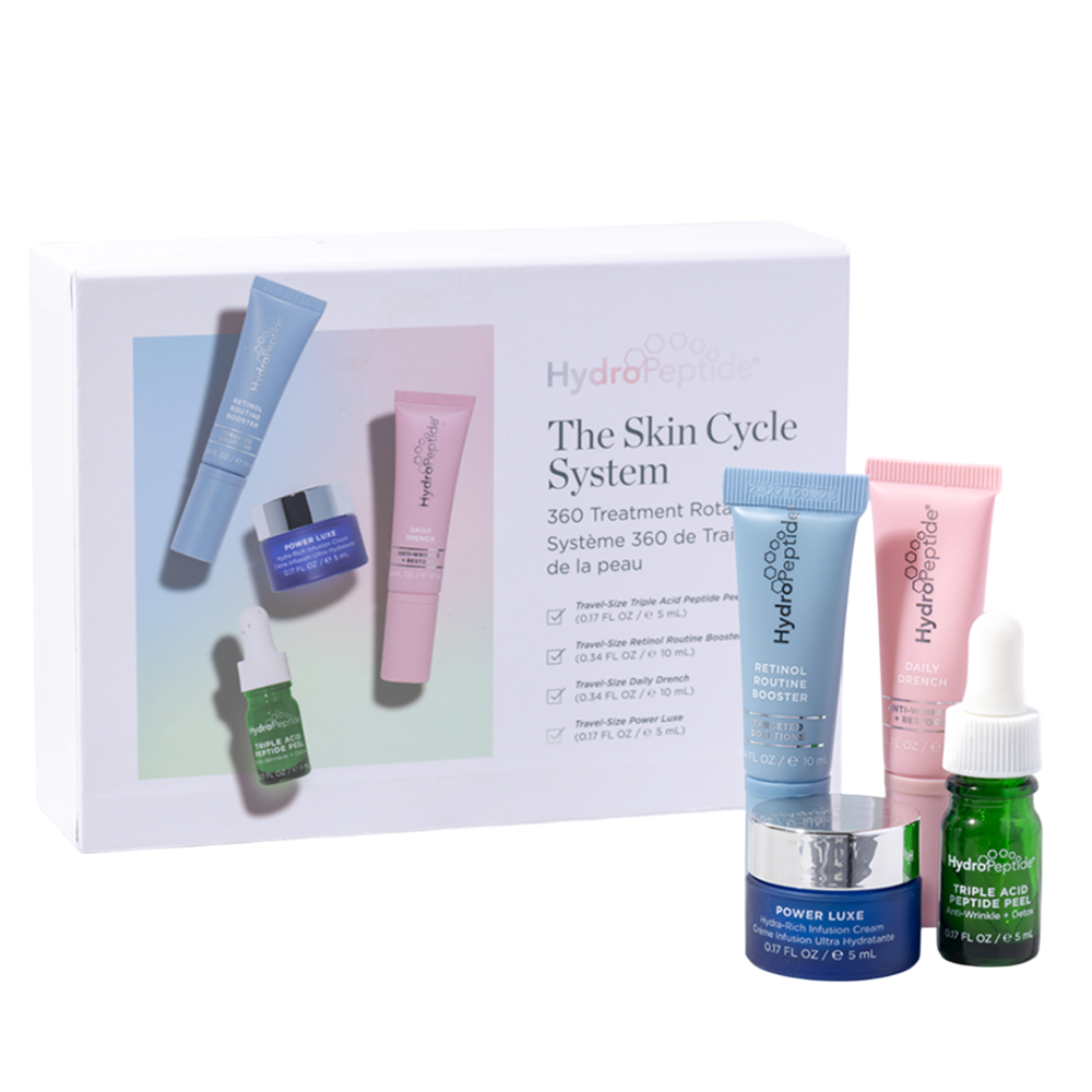 HYDROPEPTIDE The Skin Cycle System – 360 Treatment Rotation - Набір засобів для чотириденного циклу б’юті-рутини