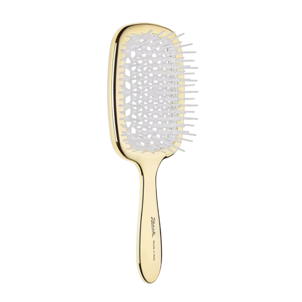 JANEKE Limited Superbrush Золотисто-біла - Гребінець для волосся JANEKE Limited Superbrush Золотисто-біла - Гребінець для волосся