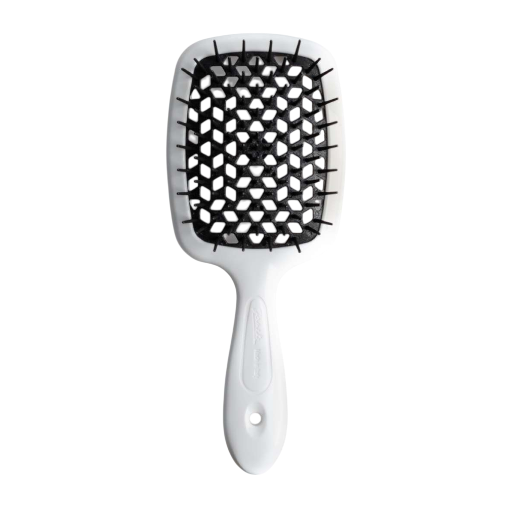 JANEKE Superbrush Біло-чорна - Гребінець для волосся - фото №2 JANEKE Superbrush Біло-чорна - Гребінець для волосся - фото №2