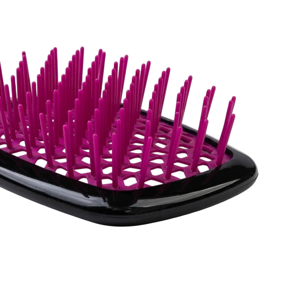 JANEKE Superbrush Чорно-фіолетова - Гребінець для волосся - фото №1 JANEKE Superbrush Чорно-фіолетова - Гребінець для волосся - фото №1