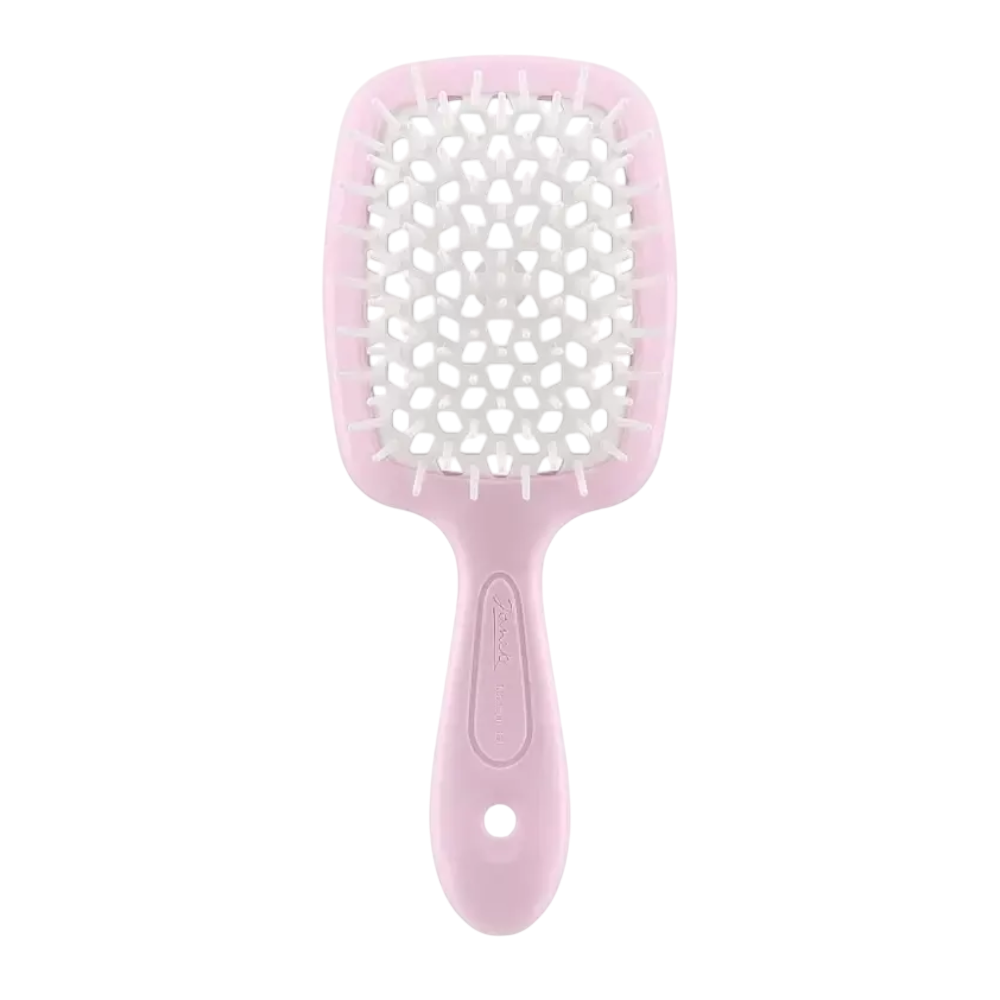 JANEKE Superbrush Рожево-Біла - Гребінець для волосся - фото №1 JANEKE Superbrush Рожево-Біла - Гребінець для волосся - фото №1