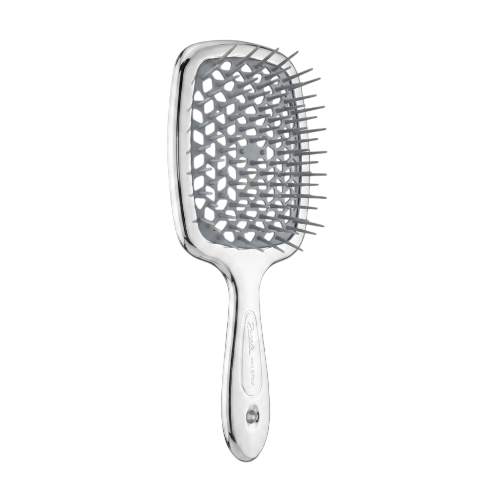JANEKE Limited Superbrush Сріблясто-сіра - Гребінець для волосся JANEKE Limited Superbrush Сріблясто-сіра - Гребінець для волосся