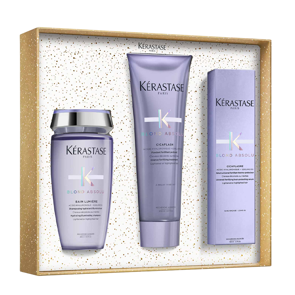 KERASTASE Blond Absolu Luxury Holiday Gift Set - Подарунковий набір для освітленного та мелірованого волосся - фото №1 KERASTASE Blond Absolu Luxury Holiday Gift Set - Подарунковий набір для освітленного та мелірованого волосся - фото №1