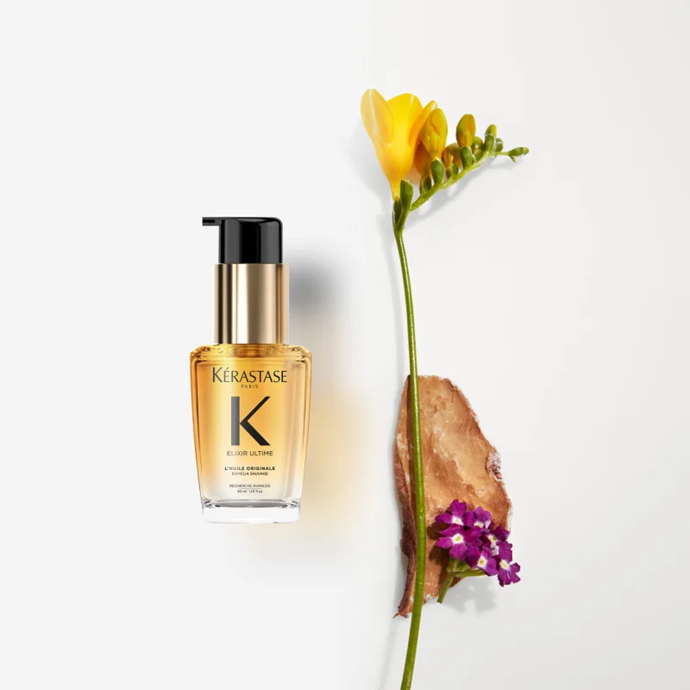 KERASTASE Elixir Ultime L'huile Originale 30ml - Універсальна олійка для всіх типів волосся - фото №2 KERASTASE Elixir Ultime L'huile Originale 30ml - Універсальна олійка для всіх типів волосся - фото №2