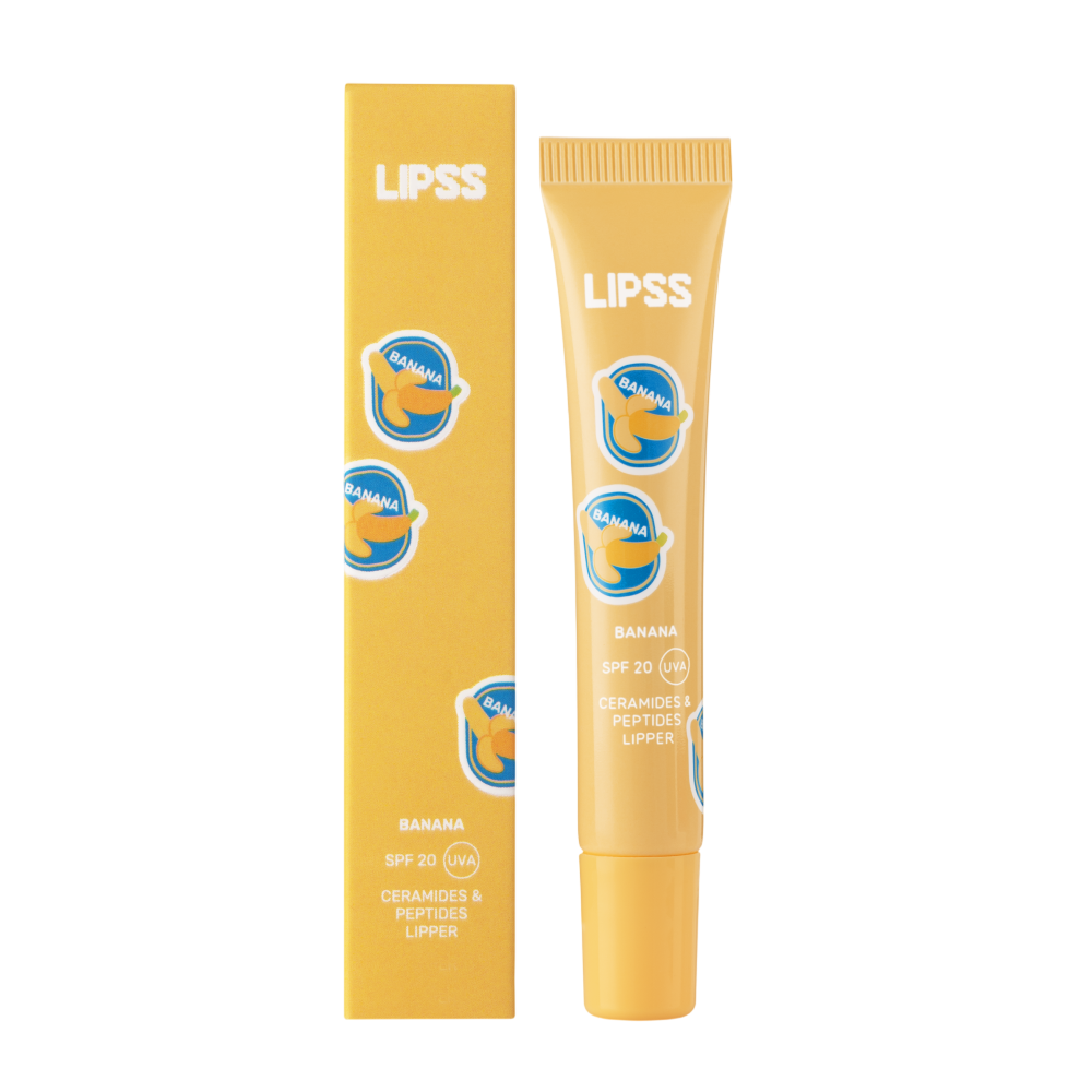 LIPSS Banana Lipper SPF 20 10ml - Блиск для губ - фото №11 LIPSS Banana Lipper SPF 20 10ml - Блиск для губ - фото №11