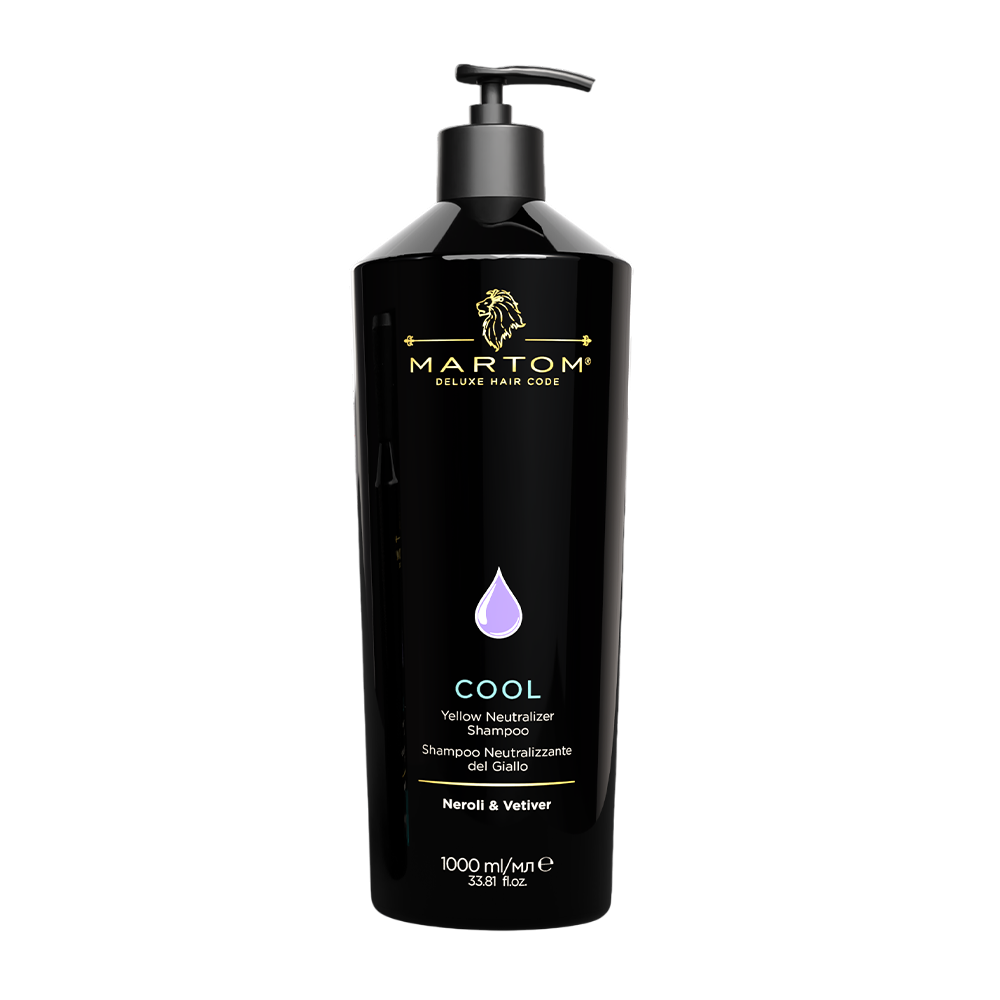 MARTOM Cool Yellow Neutralizer Shampoo 1000ml - Шампунь для нейтралізації жовтизни MARTOM Cool Yellow Neutralizer Shampoo 1000ml - Шампунь для нейтралізації жовтизни