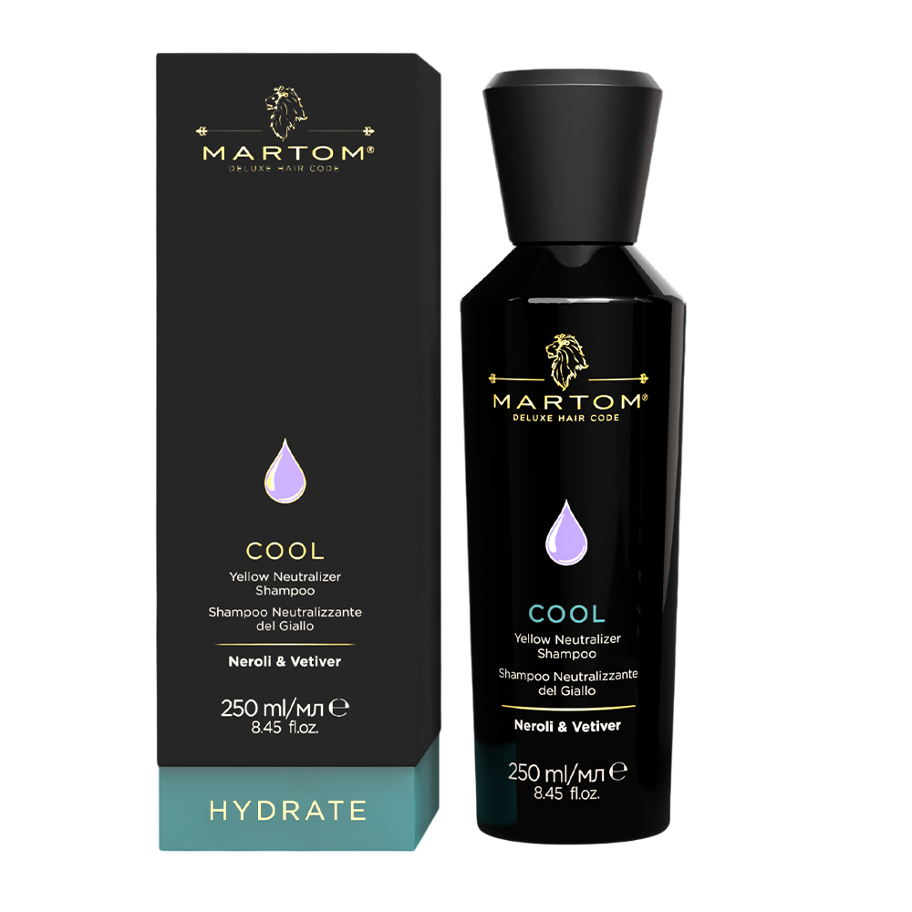 MARTOM Cool Yellow Neutralizer Shampoo 250ml - Шампунь для нейтралізації жовтизни 