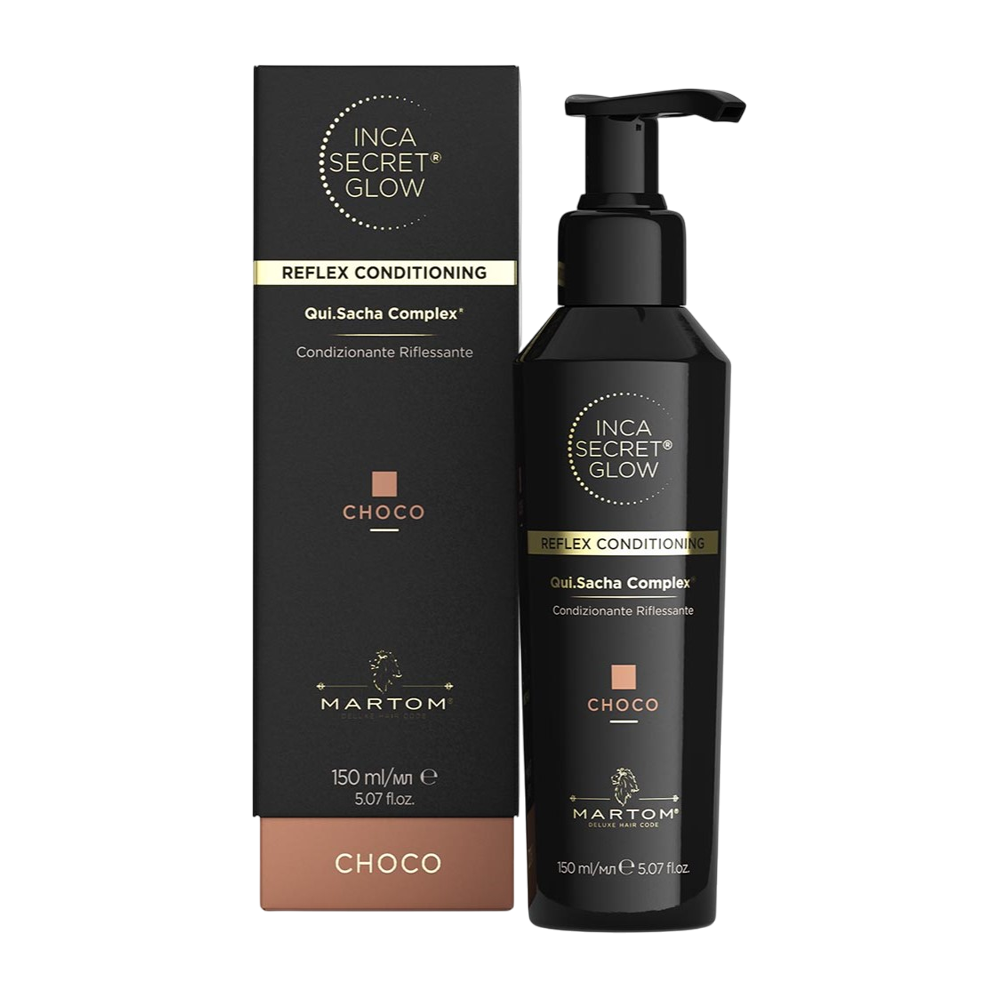 MARTOM Inca Secret Glow Choco 150ml - Тонуючий кондиціонер для волосся "Шоколад" MARTOM Inca Secret Glow Choco 150ml - Тонуючий кондиціонер для волосся "Шоколад"