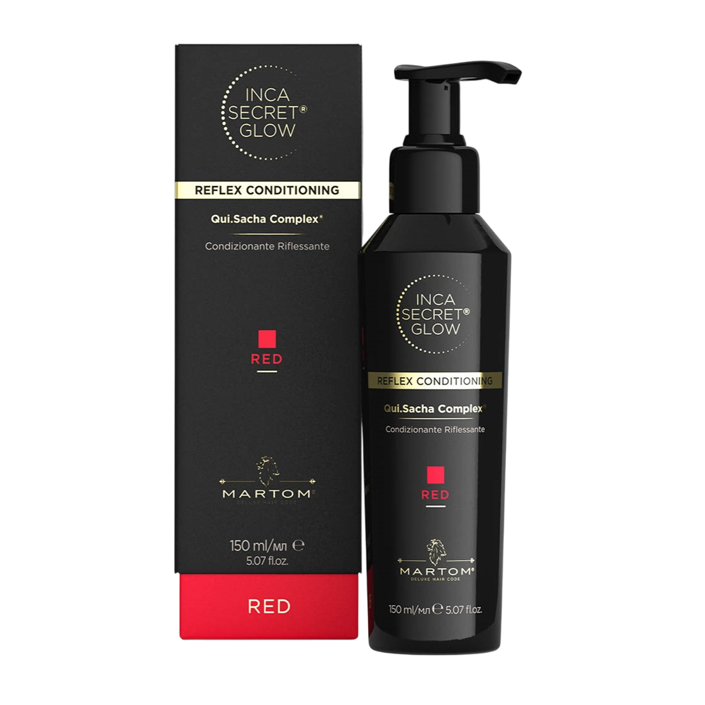 MARTOM Inca Secret Glow Red 150ml - Тонуючий кондиціонер для волосся "Червоний" MARTOM Inca Secret Glow Red 150ml - Тонуючий кондиціонер для волосся "Червоний"