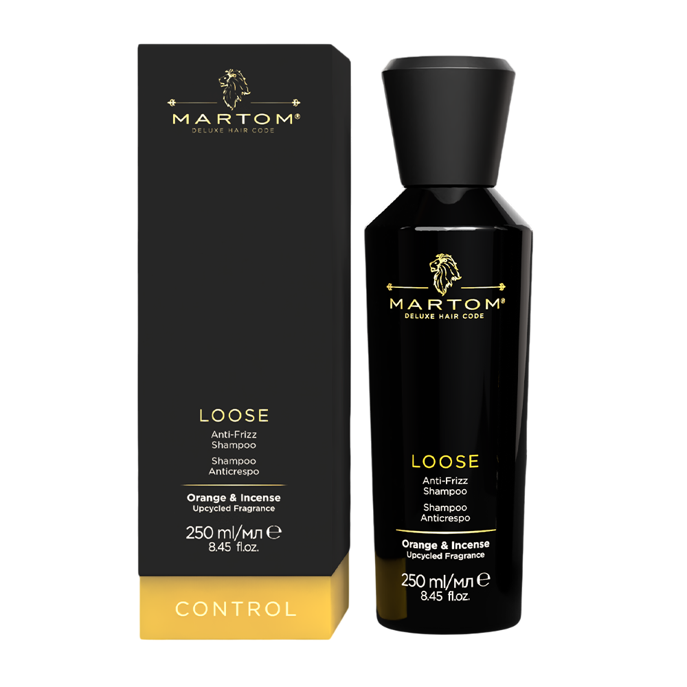 MARTOM Loose Anti-Frizz Shampoo 250ml - Розгладжуючий шампунь