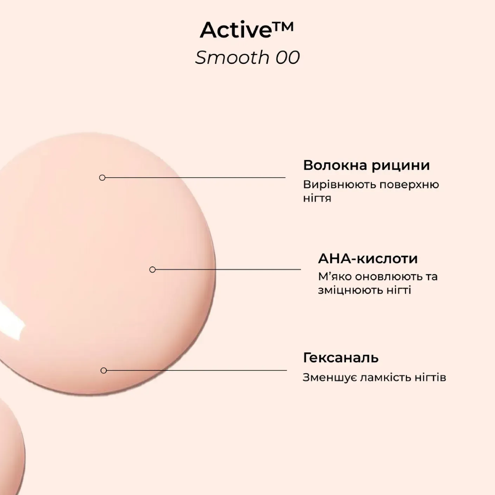 MANUCURIST Active™ Smooth 00 15ml - Засіб для нігтів з ефектом CC-лаку - фото №3