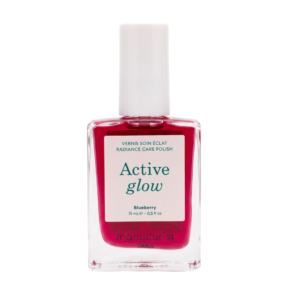 MANUCURIST Active™ Glow Blueberry 15ml - Лак для нігтів з рожевим глянцевим ефектом MANUCURIST Active™ Glow Blueberry 15ml - Лак для нігтів з рожевим глянцевим ефектом