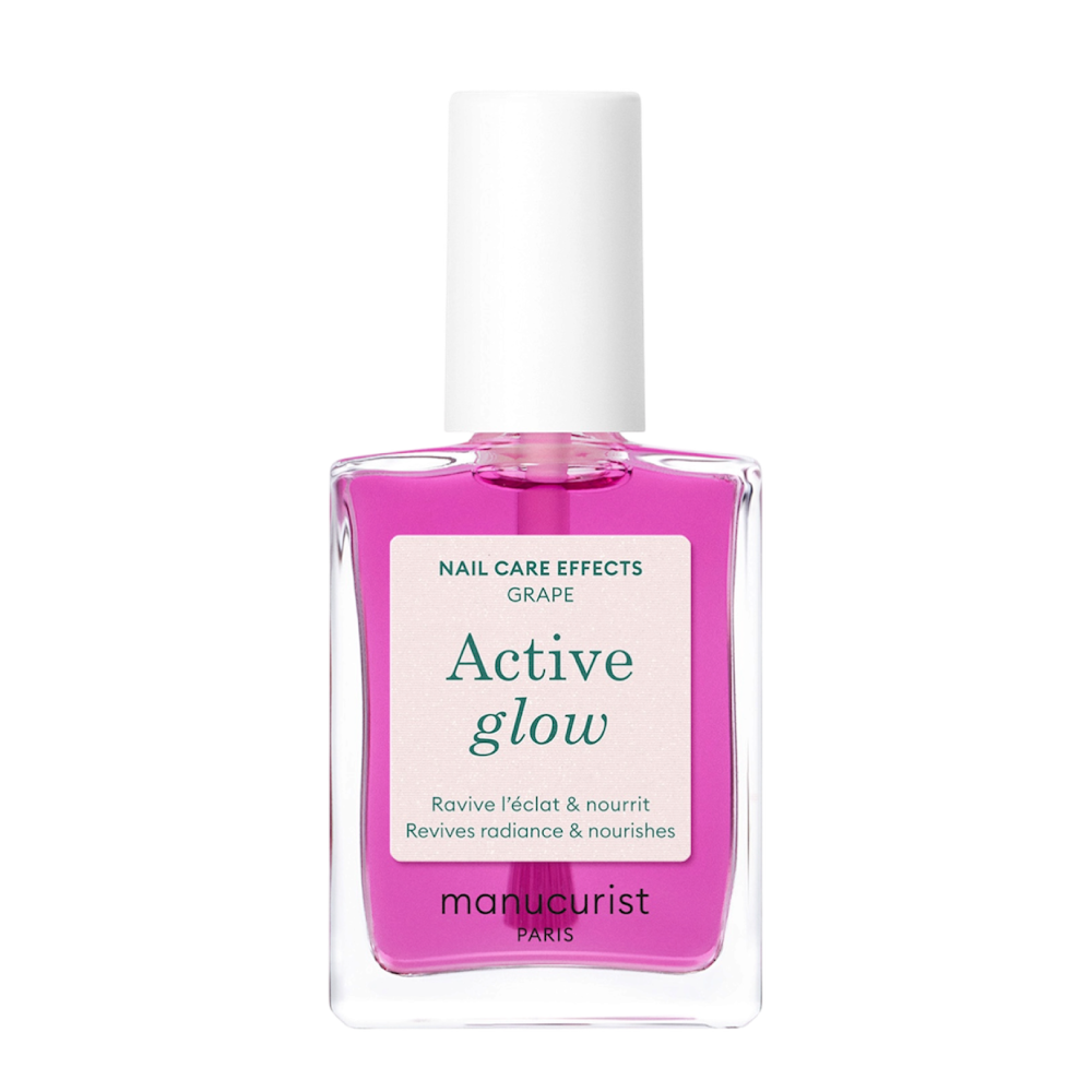 MANUCURIST Active™ Glow Grape 15ml - Лак для нігтів з бузковим глянцевим ефектом 