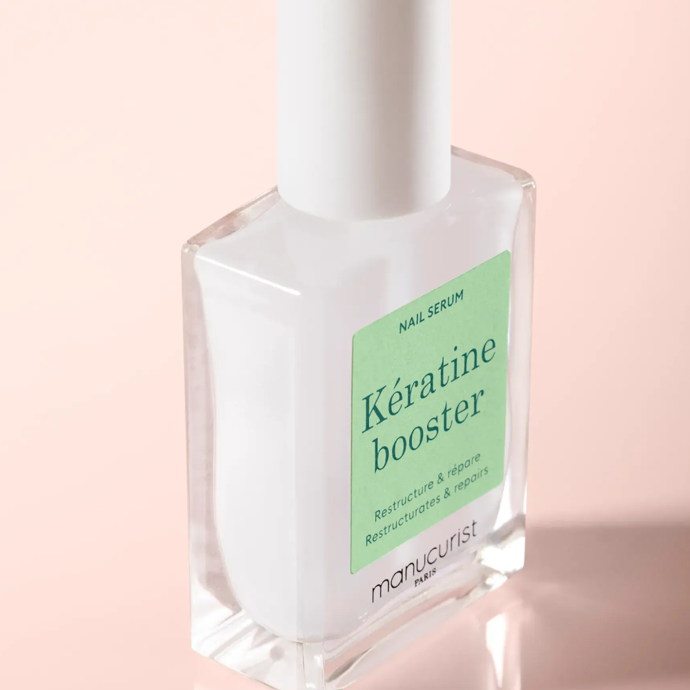 MANUCURIST Kératine Booster 15ml - Засіб з кератином для зміцнення нігтів - фото №4