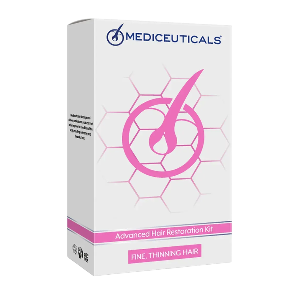 MEDICEUTICALS Advanced Hair Restoration Kit - Набір для стимулювання росту волосся для жінок (нормальне/тонке волосся) - фото №1 MEDICEUTICALS Advanced Hair Restoration Kit - Набір для стимулювання росту волосся для жінок (нормальне/тонке волосся) - фото №1