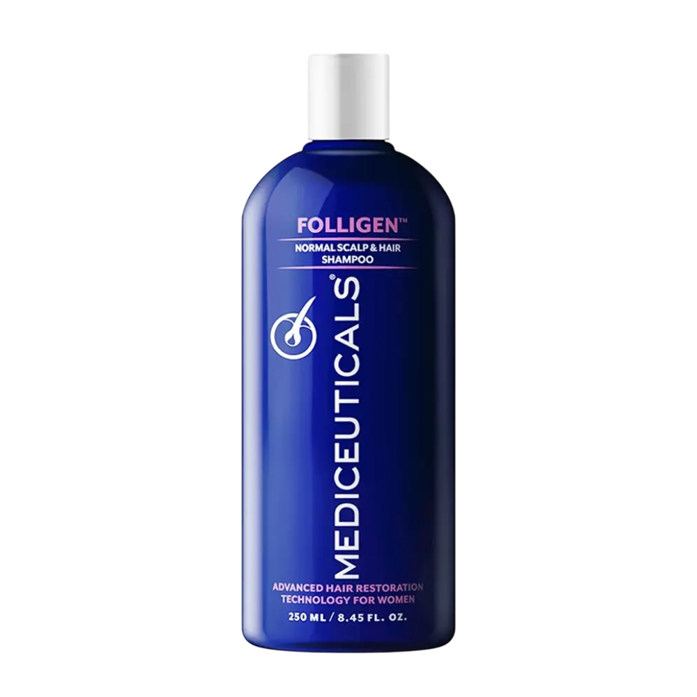 MEDICEUTICALS Folligen™ 250ml - Шампунь для жінок проти випадіння волосся (для нормальної / схильної до жирності шкіри голови) MEDICEUTICALS Folligen™ 250ml - Шампунь для жінок проти випадіння волосся (для нормальної / схильної до жирності шкіри голови)
