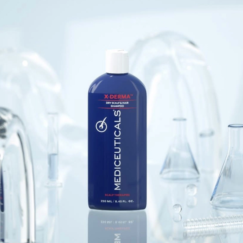 MEDICEUTICALS X-Derma™ 250ml - Відлущуючий шампунь проти сухості та свербежу шкіри голови - фото №1 MEDICEUTICALS X-Derma™ 250ml - Відлущуючий шампунь проти сухості та свербежу шкіри голови - фото №1