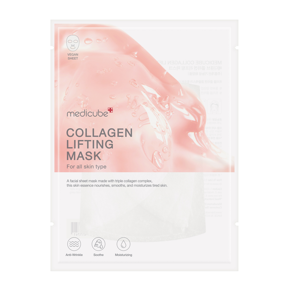 MEDICUBE Collagen Lifting Mask 27g - Ліфтинг маска з колагеном MEDICUBE Collagen Lifting Mask 27g - Ліфтинг маска з колагеном