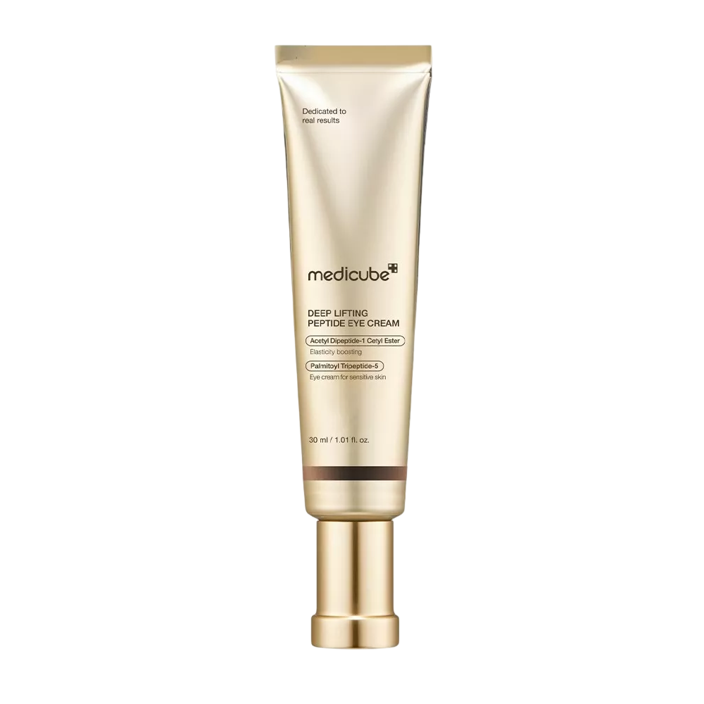 MEDICUBE Deep Lifting Peptide Eye Cream 30ml - Підтягуючий крем для контуру очей з пептидним комплексом MEDICUBE Deep Lifting Peptide Eye Cream 30ml - Підтягуючий крем для контуру очей з пептидним комплексом