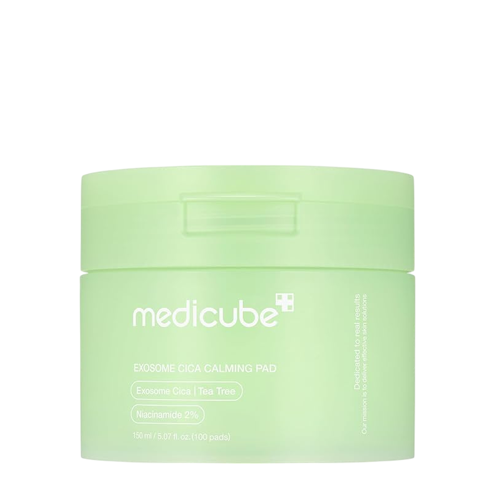 MEDICUBE Exosome Cica Calming Pad 100шт - Заспокійливі тонер-педи MEDICUBE Exosome Cica Calming Pad 100шт - Заспокійливі тонер-педи